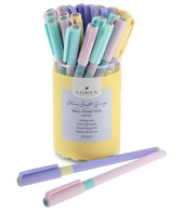 Ручка LOREX PASTEL Slim Soft Grip 0,5мм