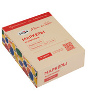 Маркеры 12 цв. акриловые Гамма «Хобби»