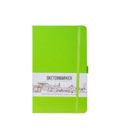 Скетчбук 13x21см 80л.,140 гр/м Sketchmarker зеленый луг